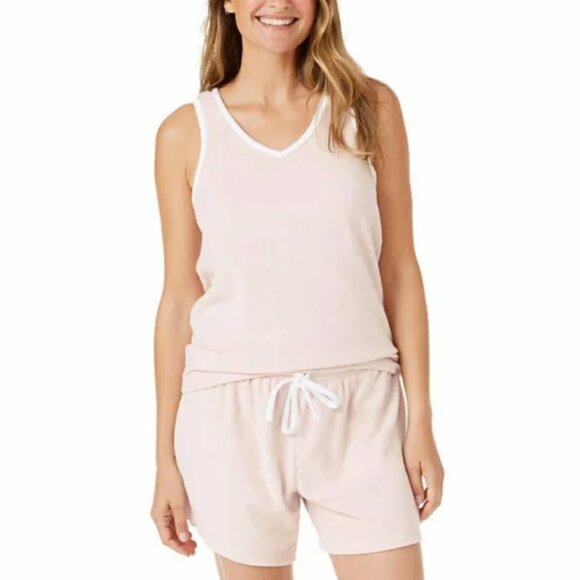 Lucky Brand Ladies' 4-piece Soft Terry Pajama Set XS - Picture 4 of 5